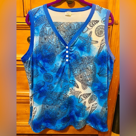 Shirley & Stone Boutique Sleeveless Capri PJ Set - Picture 2 of 12